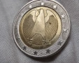 монета от 2 евро от 2017 , снимка 3