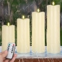 Комплект Плаващи LED Свещи Rossesay – Водоустойчиви, Безпламъчни и Реалистични, снимка 5
