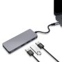 USB C Hub 6 в 1 USB-C към 4K HDMI, 3хUSB 3.0, Type C, PD 100 W, снимка 6