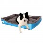 Правоъгълно легло с борд за кучета в 4 размера, снимка 1 - За кучета - 40006315