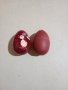 Две дървени великденски яйца , снимка 1