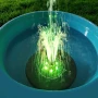 5977 Светещ соларен фонтан с лед светлини, снимка 2