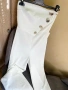 Елегантен дълъг гащеризон в бяло , снимка 1