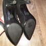 н.38/us7 1/2М Michael Kors MK-FLEX mid pump suede black court, снимка 10