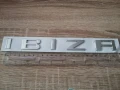 сребрист надпис Seat Ibiza стар стил, снимка 6