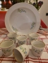 Порцеланов сервиз за ракия и салата, снимка 1