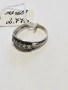Дамски пръстен, бяло злато 585/14к 2.77гр, снимка 1