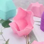 5518 Силиконови форми за мъфини различни модели, 6 броя, снимка 2