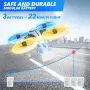 AVIALOGIC Мини дрон със 720P HD камера RC квадрокоптер с LED светлина, Headless режим, 3D обръщания , снимка 2