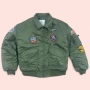 Винтидж милитъри стил яке дамско Airbourne, снимка 1