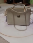 Елегантна дамска бяла чанта с дръжка, снимка 11