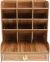 Дървен Органайзер за бюро, снимка 2