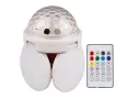 Смарт диско лампа с RGB LED и Bluetooth високоговорител, снимка 3
