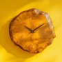 Стенен часовник от естествена дървесина по поръчка, снимка 17