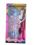 Играчка Кукла с дълга плитка и аксесоари за прически, снимка 1