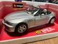 Чисто нов BBURAGO метален колекционерски модел количка BMW Z3 M CABRIO, снимка 1