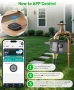 WiFi таймер за напояване месингови входове и изходи Unistyle за градински маркуч Alexa,Google Voice, снимка 9