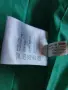Дълго дамско ватирано яке в елегантен цвят екрю/лремаво, с контрастна зелена подплата., снимка 9