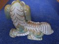  Vintage Large Ceramic Foo Dog Statue      Китаиски порцелан , китайско кучие, снимка 10