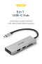 Висококачествен USB C  хъб 5 в 1 Модел KB0502, снимка 8