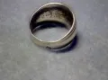 РЕТРО АРТ СТИЛ СРЕБЪРЕН ПРЪСТЕН СРЕБРО 925 МАЙСТОРСКА БИЖУТЕРСКА РАБОТА 26696, снимка 9
