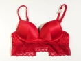 Tezenis 70B сутиен в червен наситен цвят, снимка 1