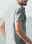 Мъжка лятна риза с къс ръкав, 6цвята - 023 , снимка 18