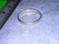 Стара сребърна фина халка пръстен висока проба сребро майсторска изработка 38271, снимка 5