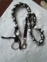 Коланче плетеното с черепи 42928, снимка 3