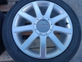 Лети джанти 17ки 5х112 Audi + летни гуми 235/45/17 Continental, снимка 6