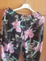 Като нов!Тънък панталон на цветя пролет/лято/есен, снимка 3