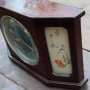 Рядък Китайски дървен Будилник 1950 г, снимка 6