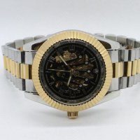 Мъжки луксозен часовник Rolex Crown 👑 Skeleton, снимка 4 - Мъжки - 41554683