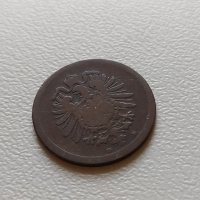 1 пфениг 1875 D - Германия ( Германска империя ), снимка 2 - Нумизматика и бонистика - 38966043