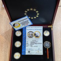 Колекция присъединяване на България към Европейския съюз, снимка 7 - Нумизматика и бонистика - 42190710