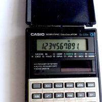 Винтидж ръчен научен калкулатор Casio FX-115N с кутия работи, снимка 3 - Антикварни и старинни предмети - 41907984