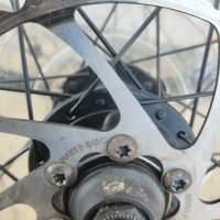 Чифт 26 цола капли за велосипед колело Shimano deore с диск 160мм Hayes , снимка 2 - Части за велосипеди - 42562531