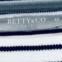 Блуза кроп райе BETTY&CO Германия, снимка 3 - Блузи с дълъг ръкав и пуловери - 39507398