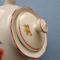  Стар Порцеланов чайник и захарница за чай , снимка 16 - Антикварни и старинни предмети - 41417845