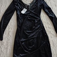 Елегантна рокля марка MGO.Черна., снимка 2 - Рокли - 44640081