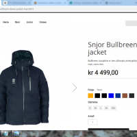 SNJOR Bullbreeen DOWN Jacket размер XXL мъжко яке с гъши пух ски сноуборд 23-44, снимка 2 - Якета - 36313898
