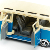 Метални колички: Volkswagen Van Samba, снимка 7 - Колекции - 44840578