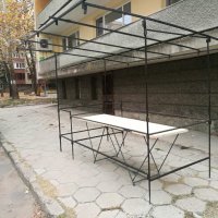 пазарска метална маса с сгъваема покрив, снимка 17 - Други стоки за дома - 38761025