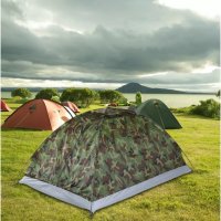 Водоустойчива камуфлажна палатка за къмпинг, снимка 2 - Палатки - 40838600
