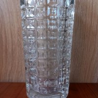 Кристална ваза - 3, снимка 3 - Антикварни и старинни предмети - 40136801