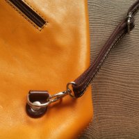 VERA PELLE MADE IN ITALY Genuine Leather Bag раница естествена кожа 16-55, снимка 3 - Раници - 41713319