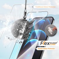 Flexklearglass® Хибриден стъклен протектор за Samsung Galaxy S24 5G комплект за автомат. инсталиране, снимка 7 - Фолия, протектори - 44200918