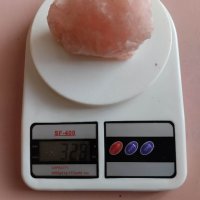  Розов кварц - необработен : произход Мозамбик - 328 грама , снимка 1 - Други ценни предмети - 40343660