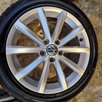 vw 5x112  17 цола, снимка 1 - Гуми и джанти - 38638164