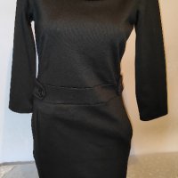 Плътна черна рокля Object р-р М, нова , снимка 1 - Рокли - 38737599